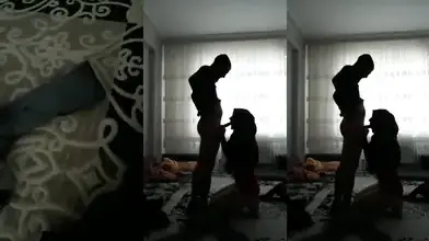 ベールをかぶった女の子による激しいフェラチオ - スチーミーなXXXビデオ